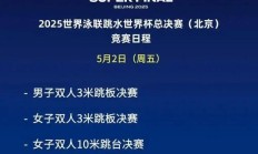 雷速:2025北京跳水世界杯总决赛赛程时间表 中国“梦之队”参赛名单